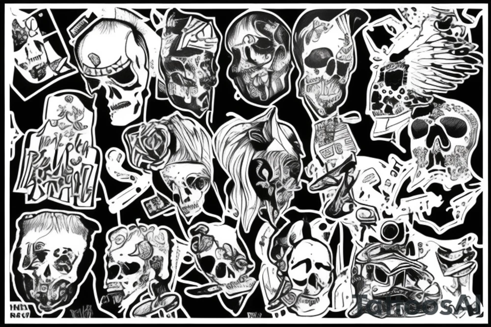 Treshpolka, max payn, valhalla, falling in Reverse tattoo idea