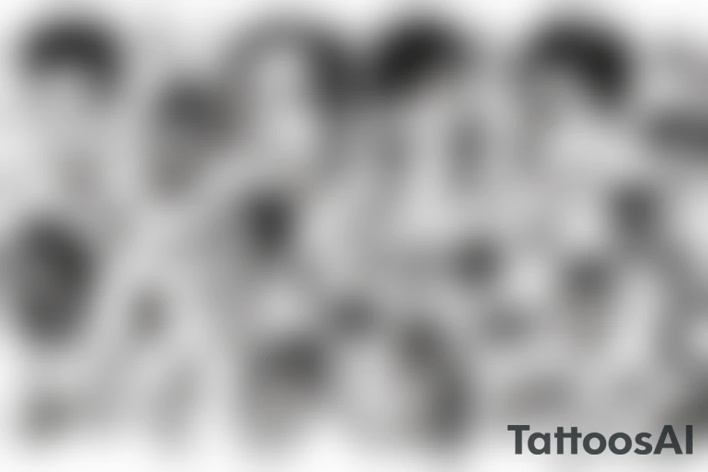Falling in Reverse, voices in my head, watch the world is burn tattoo idea