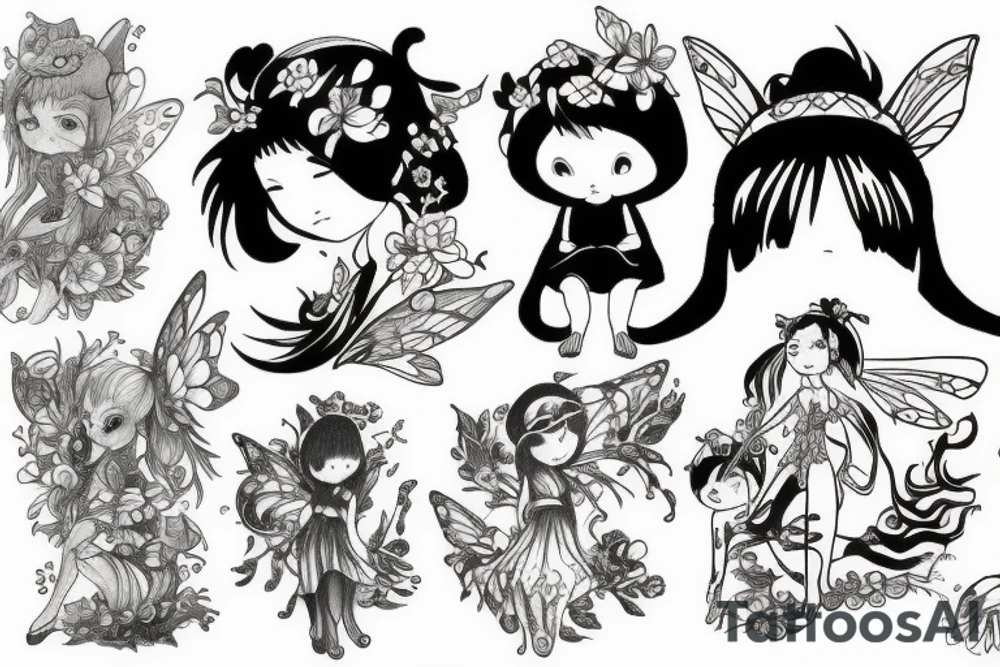 fairy tattoo idea