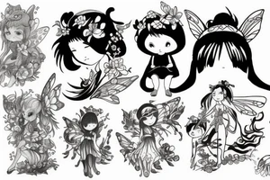 fairy tattoo idea