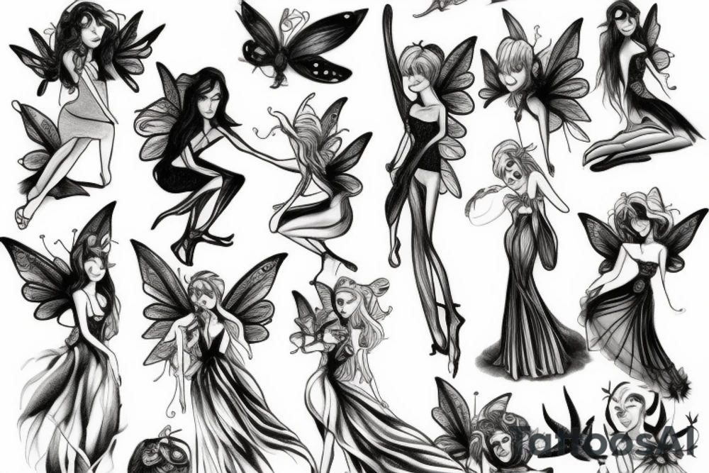 fairy tattoo idea