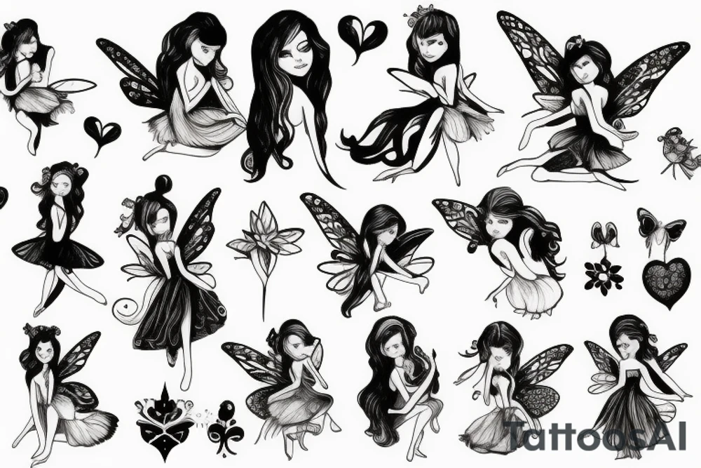 fairy tattoo idea