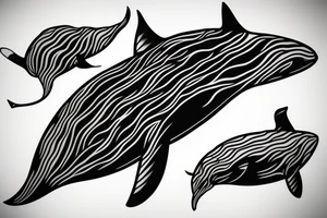 Whale tattoo idea