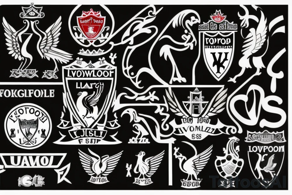 I want a tattoo about Liverpool football team tattoo idea