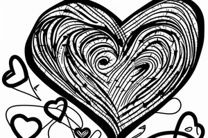 Barbwire heart tattoo idea