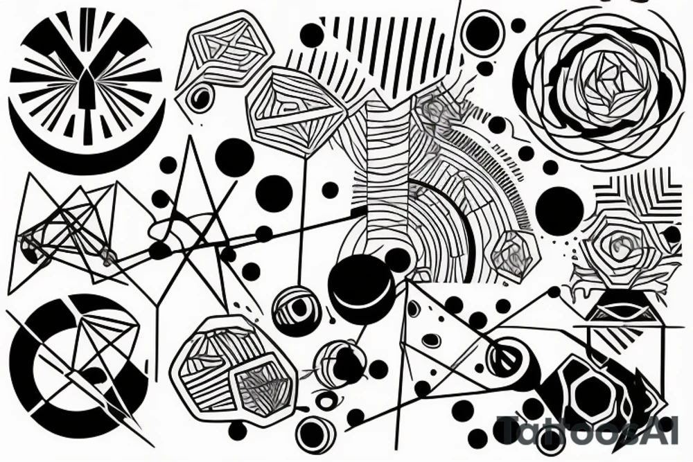 lines on my arm tattoo idea