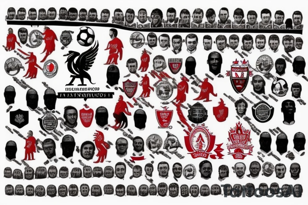 I want a tattoo about Liverpool football team tattoo idea