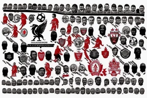 I want a tattoo about Liverpool football team tattoo idea