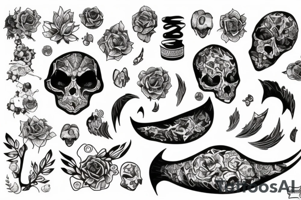 Мейнкун tattoo idea