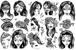 Women, life, freedom tattoo idea