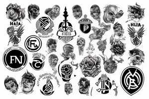 hala madrid tattoo idea
