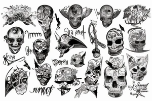 Free dom tattoo idea