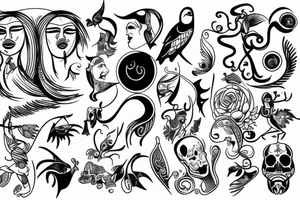 symbols of Freedom tattoo idea