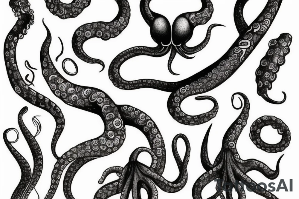 Octopus leg infinity tattoo idea