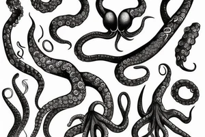 Octopus leg infinity tattoo idea