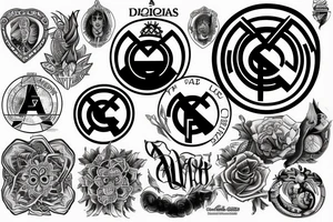 hala madrid tattoo idea