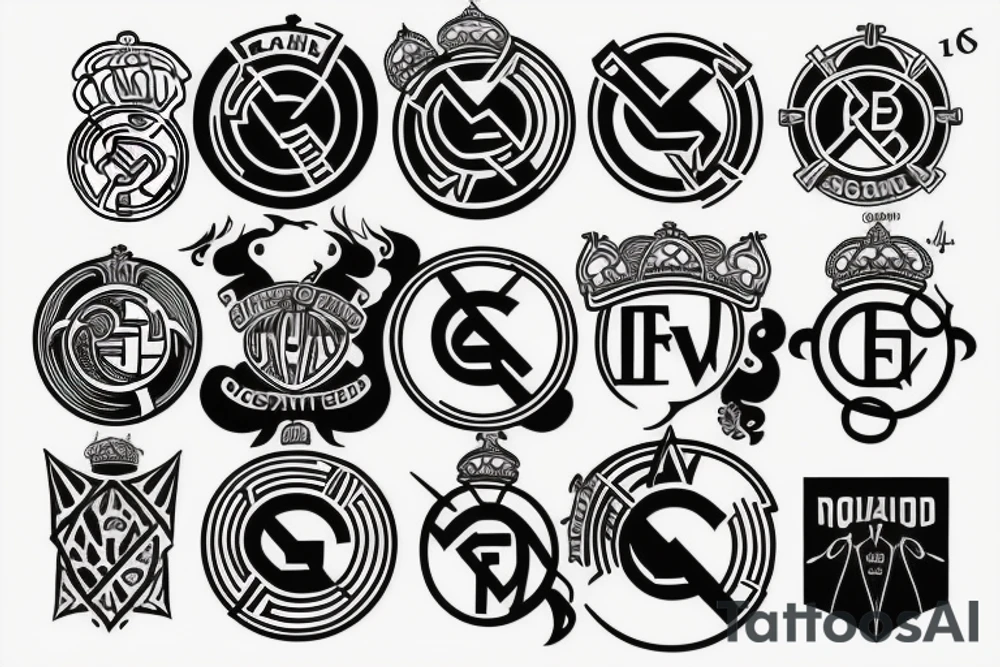 hala madrid tattoo idea