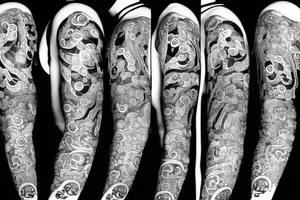 Octopus leg infinity tattoo idea