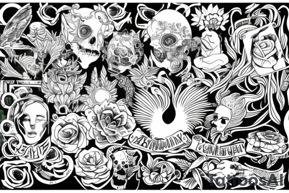 сфинкс и змея tattoo idea