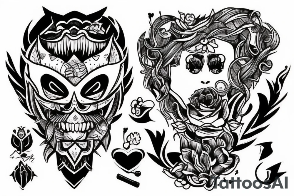 милый кот в море tattoo idea