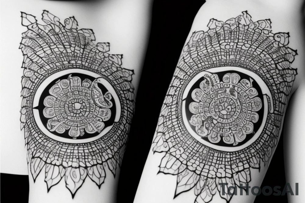 Длинный кот с длинным хвостом tattoo idea