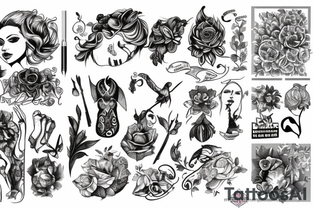 сфинкси змея tattoo idea