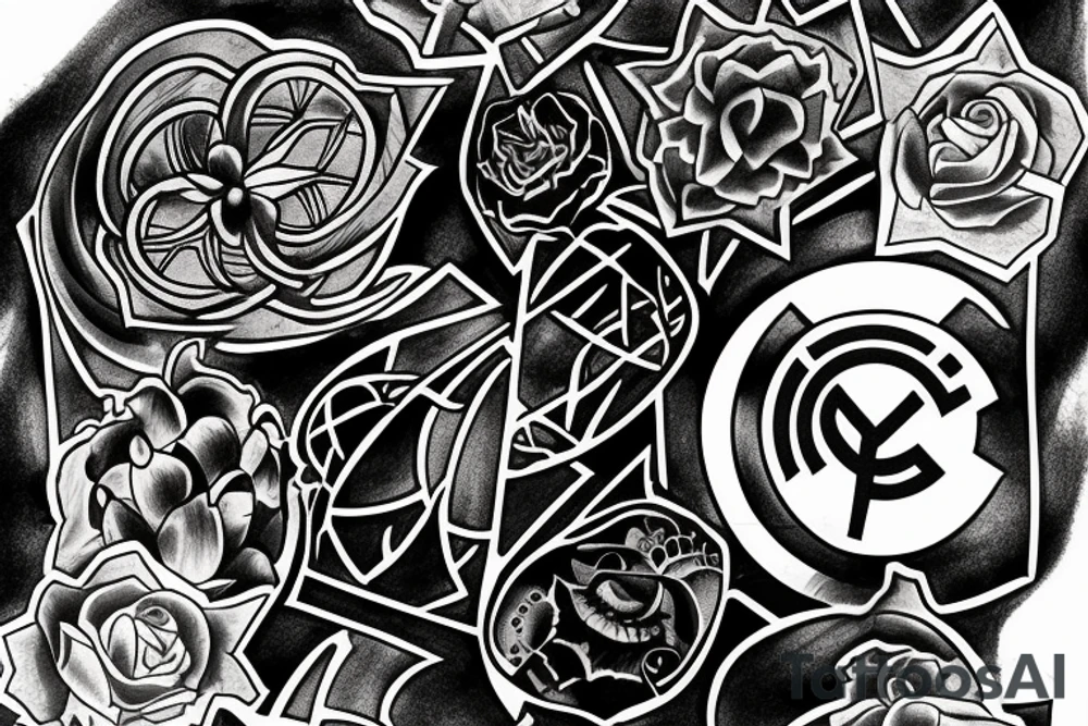 hala madrid tattoo idea