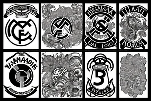 hala madrid tattoo idea