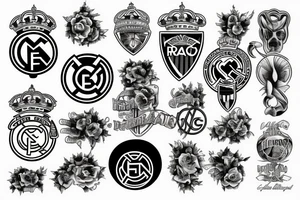 hala madrid tattoo idea