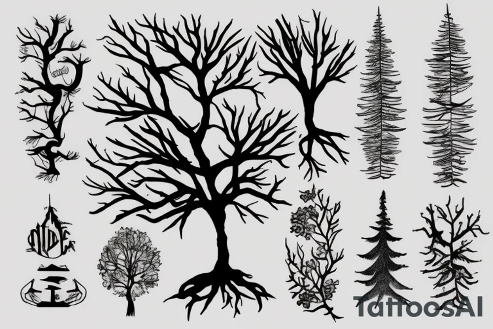 tree tattoo idea