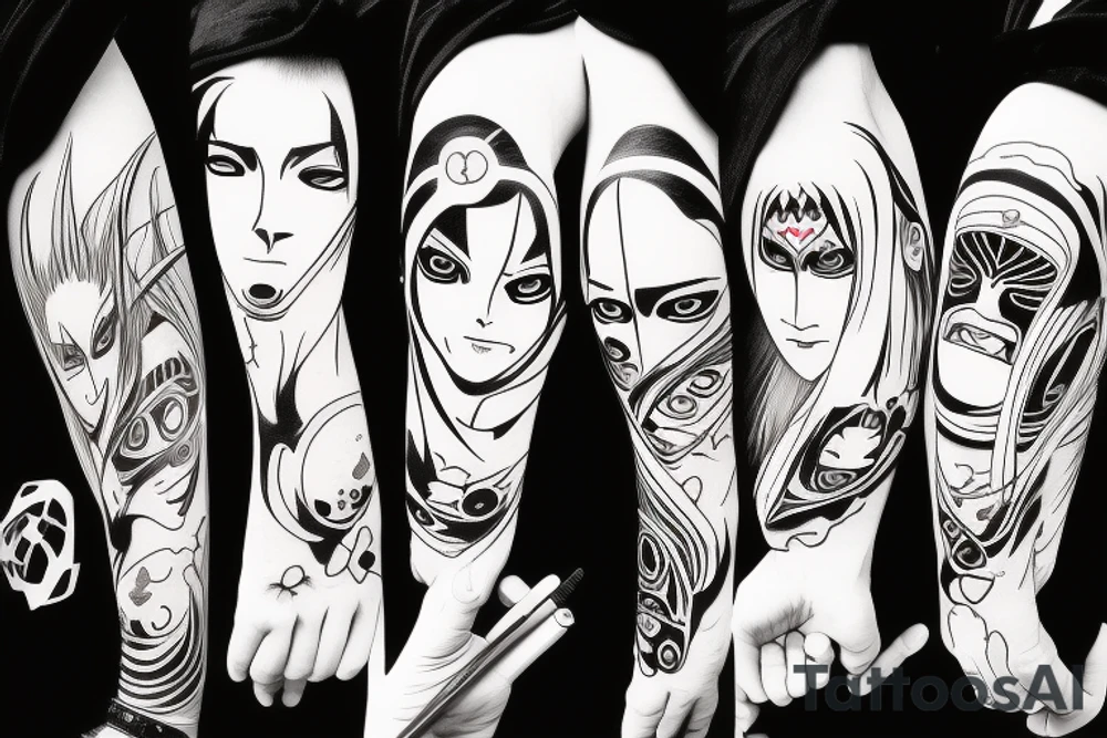 itachi uchiha tattoo idea