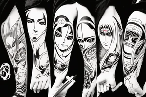 itachi uchiha tattoo idea