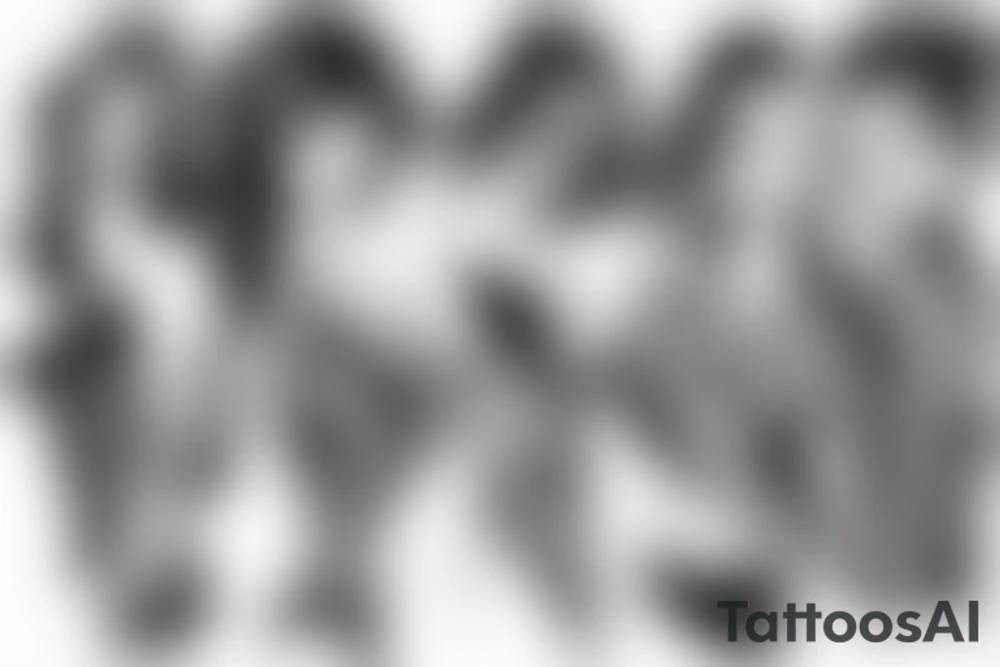 hot sexy woman tattoo idea