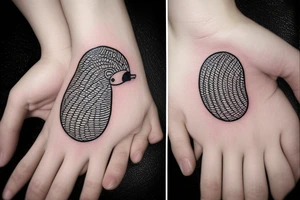 cute  Hedgehog tattoo idea