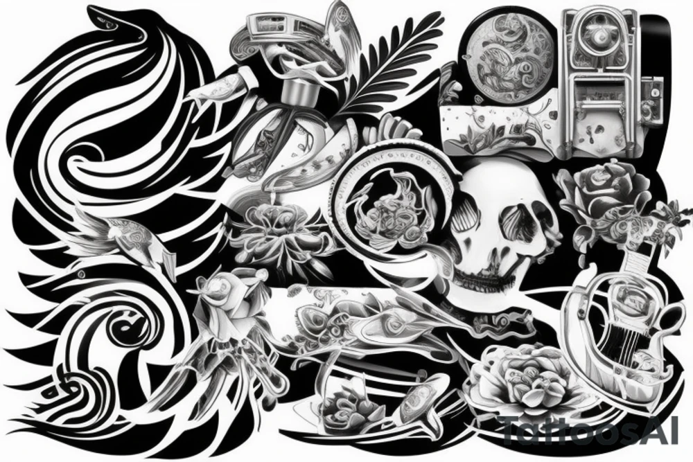 tattoos machine tattoo idea