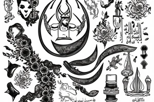 A symbol of Iranian national identity
Being alone and strong
Being your own hero tattoo idea
