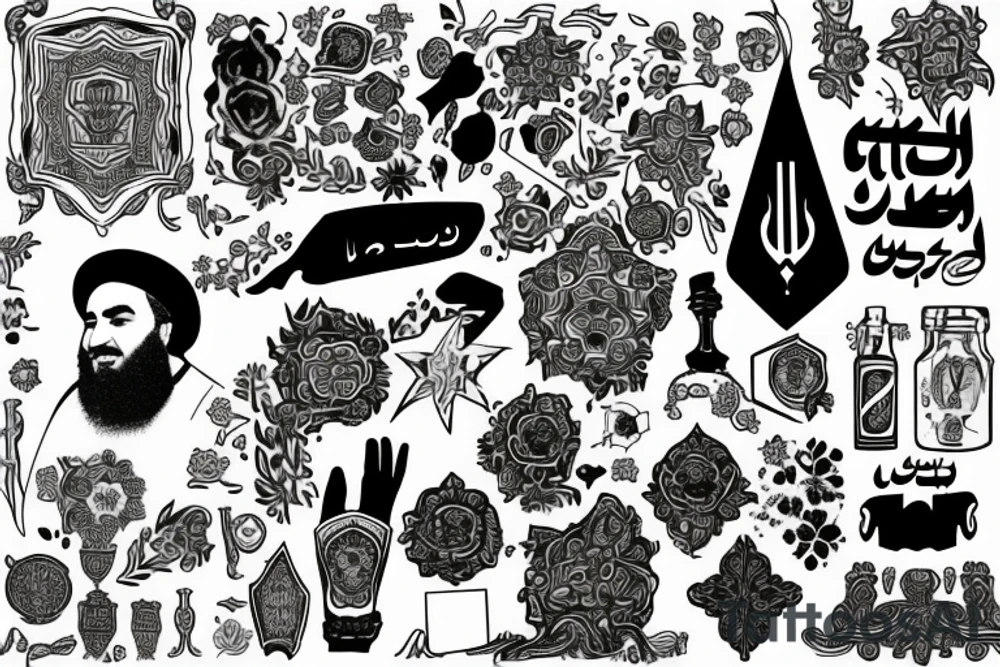 A symbol of Iranian national identity
Being alone and strong
Being your own hero tattoo idea