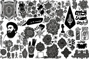 A symbol of Iranian national identity
Being alone and strong
Being your own hero tattoo idea