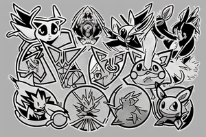 pokemon tattoo idea