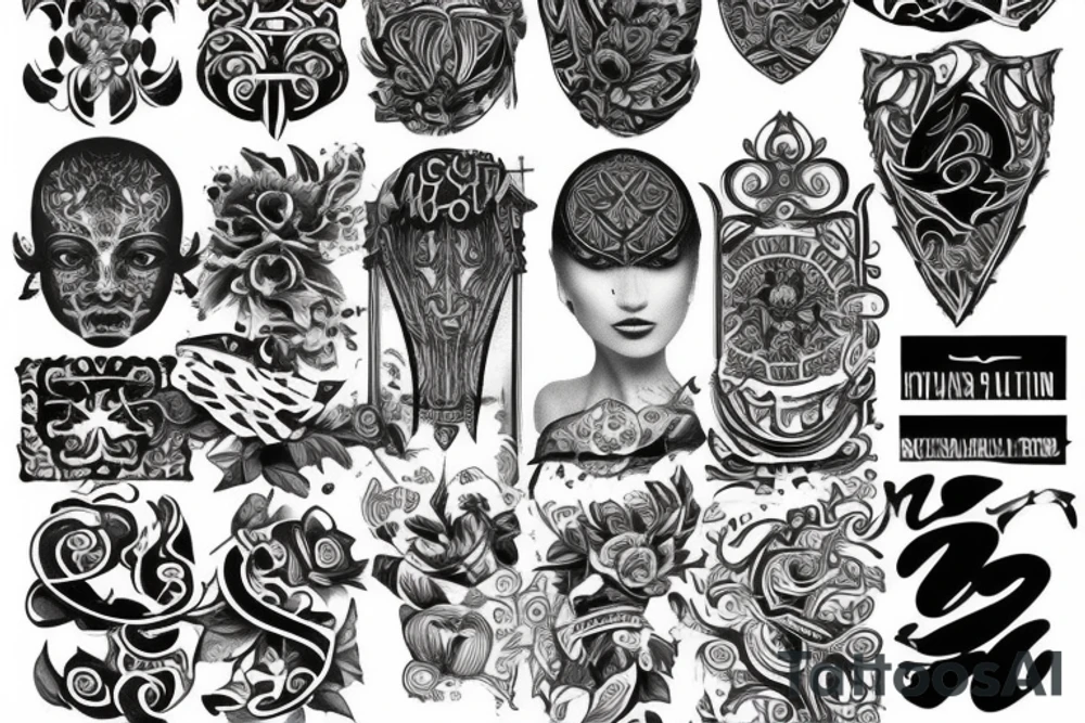 13 numeric tattoo idea