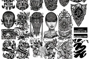 13 numeric tattoo idea