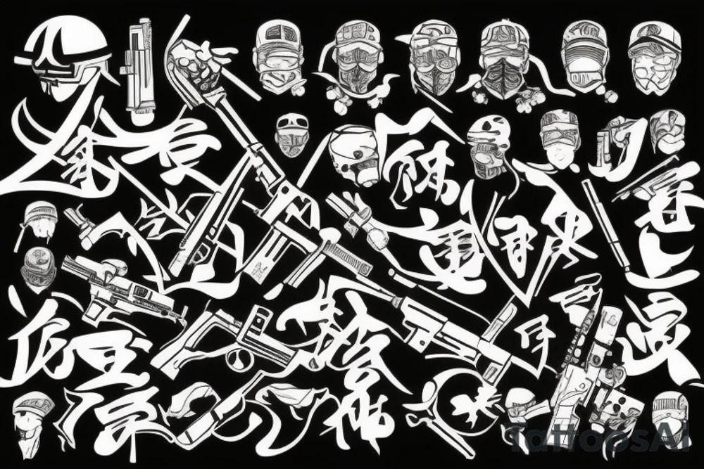 Counter strike tattoo idea