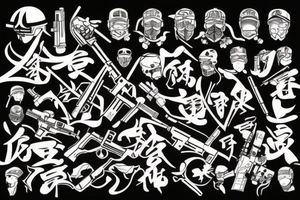 Counter strike tattoo idea