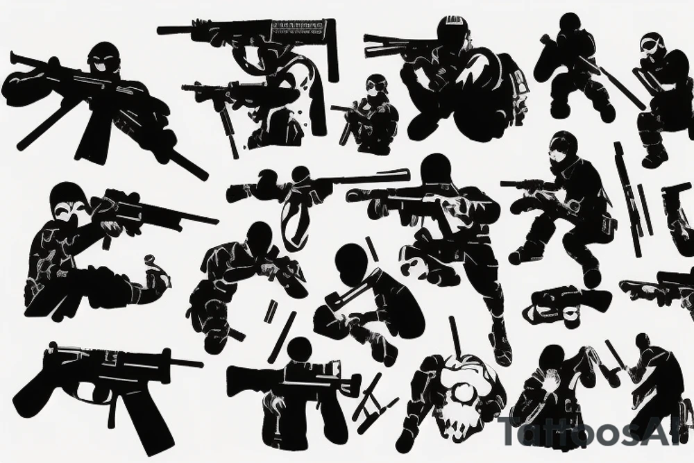 Counter strike tattoo idea