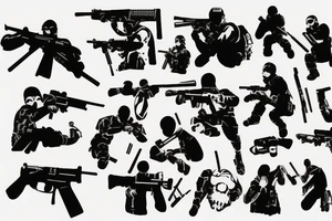 Counter strike tattoo idea