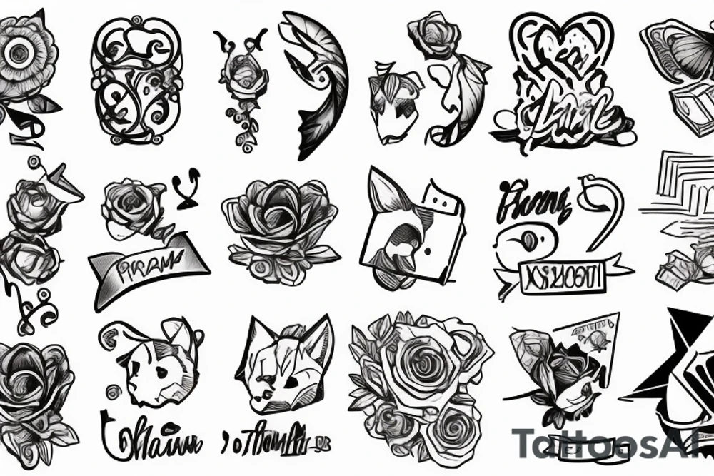 Telegram app tattoo idea