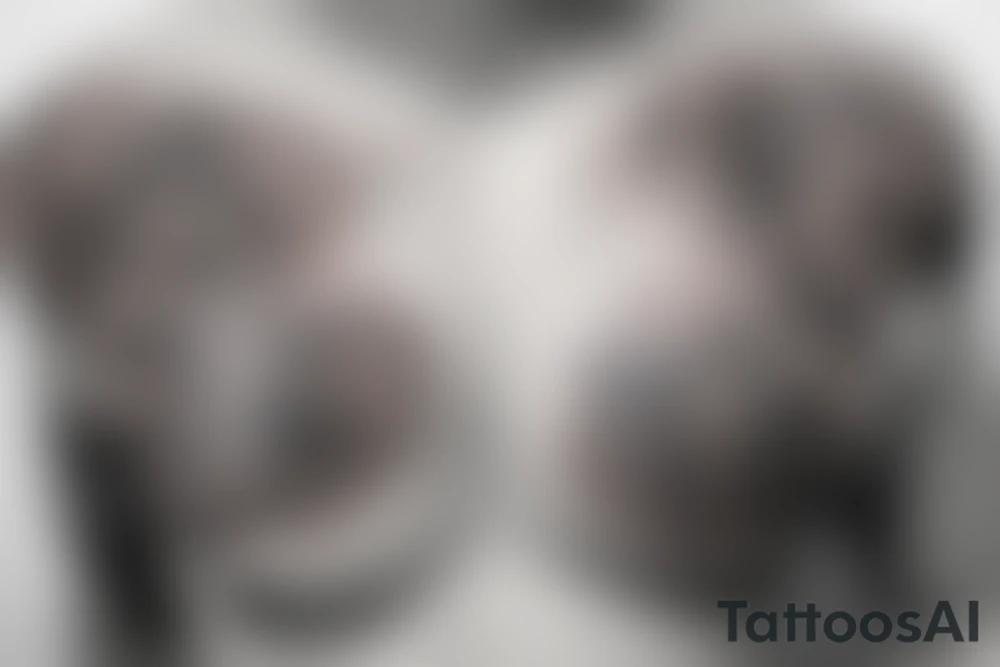 japanes classic chest tattoo tattoo idea