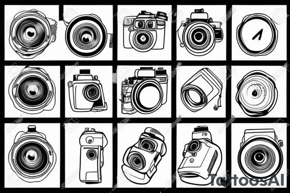A cameraman tattoo idea