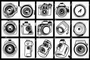 A cameraman tattoo idea