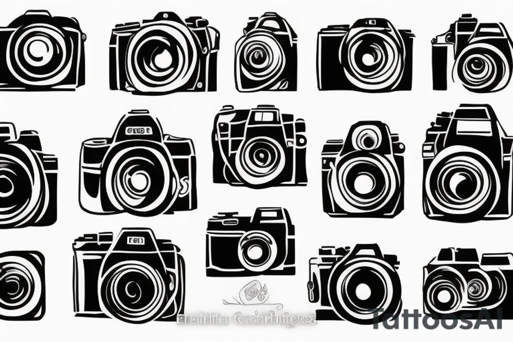 A cameraman tattoo idea